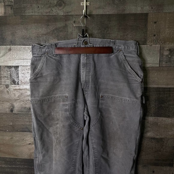 SOLD Carhartt Firm Duck Double Front Dungaree Pant - Picture 2 of 6